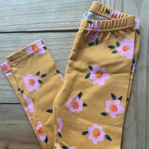 Hanna Andersson Classic Floral Leggings- NWOT
